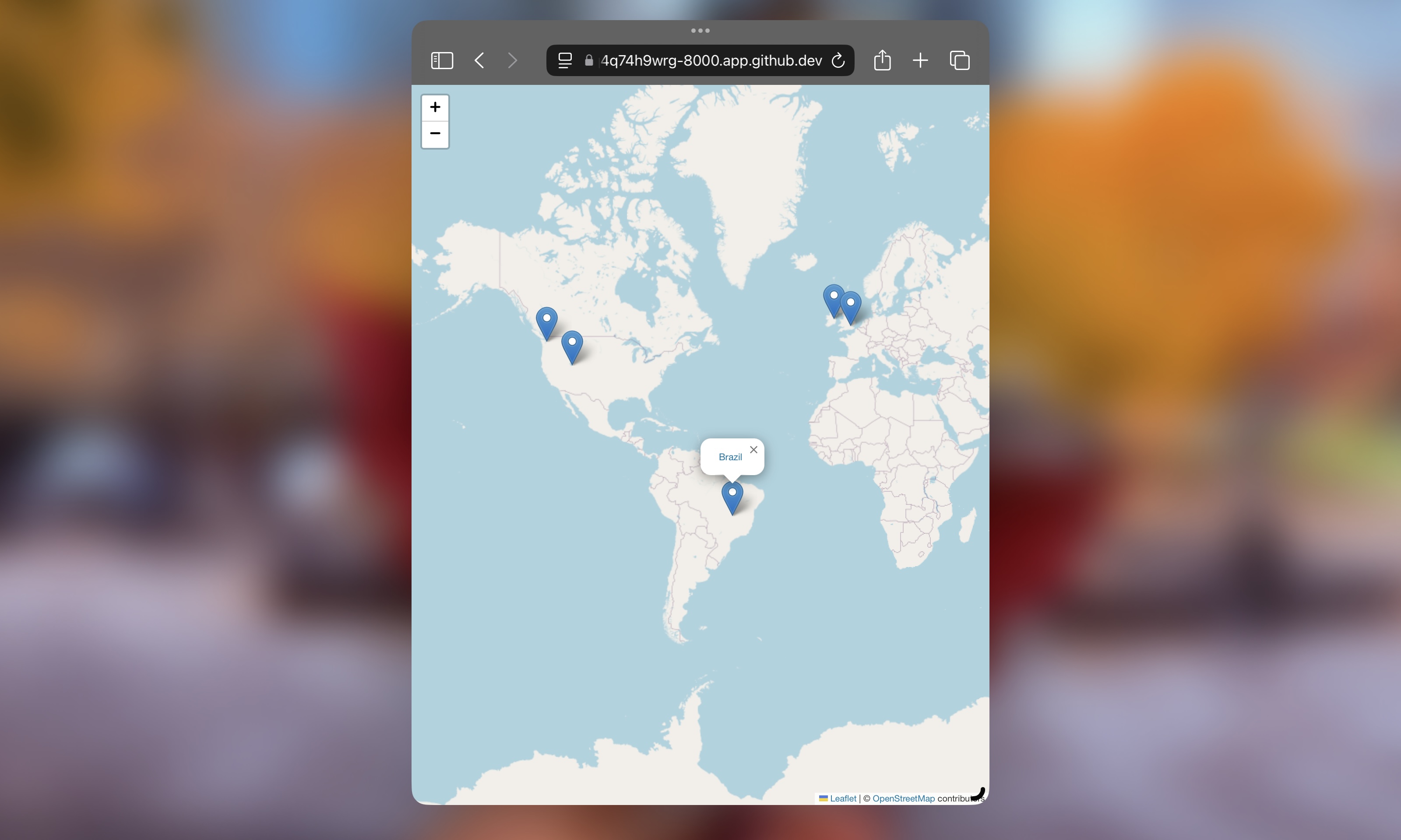 Image showing that the location tool tip now has a hyperlink that takes users to the Location page